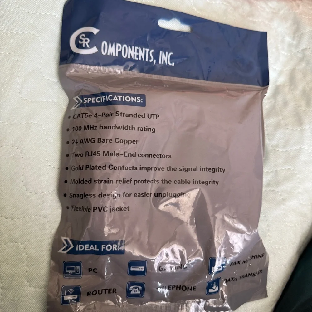 White Cell Phone Charging Cable for Fast and Reliable Power
